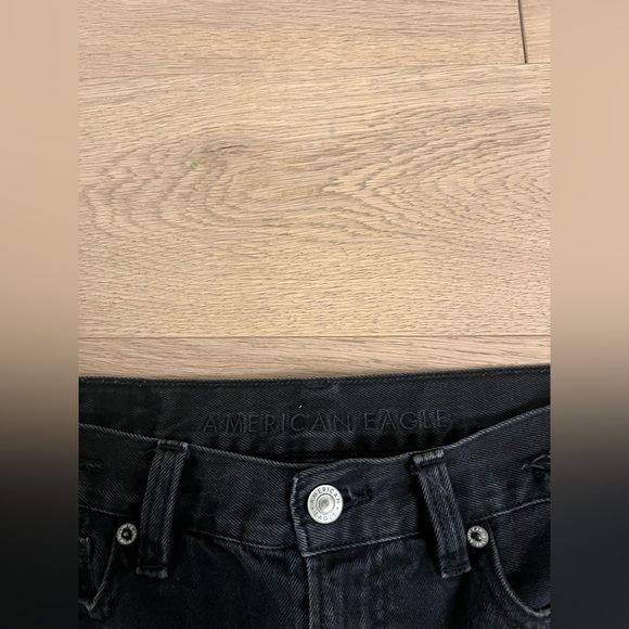 Black ripped American Eagle jeans - Picture 3 of 5